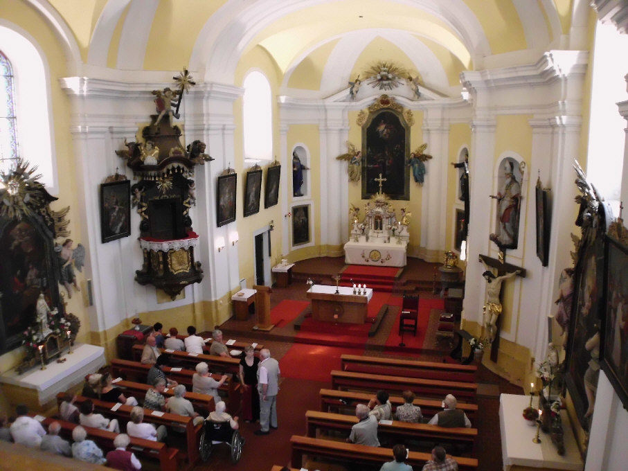 Vor dem Gottesdienst