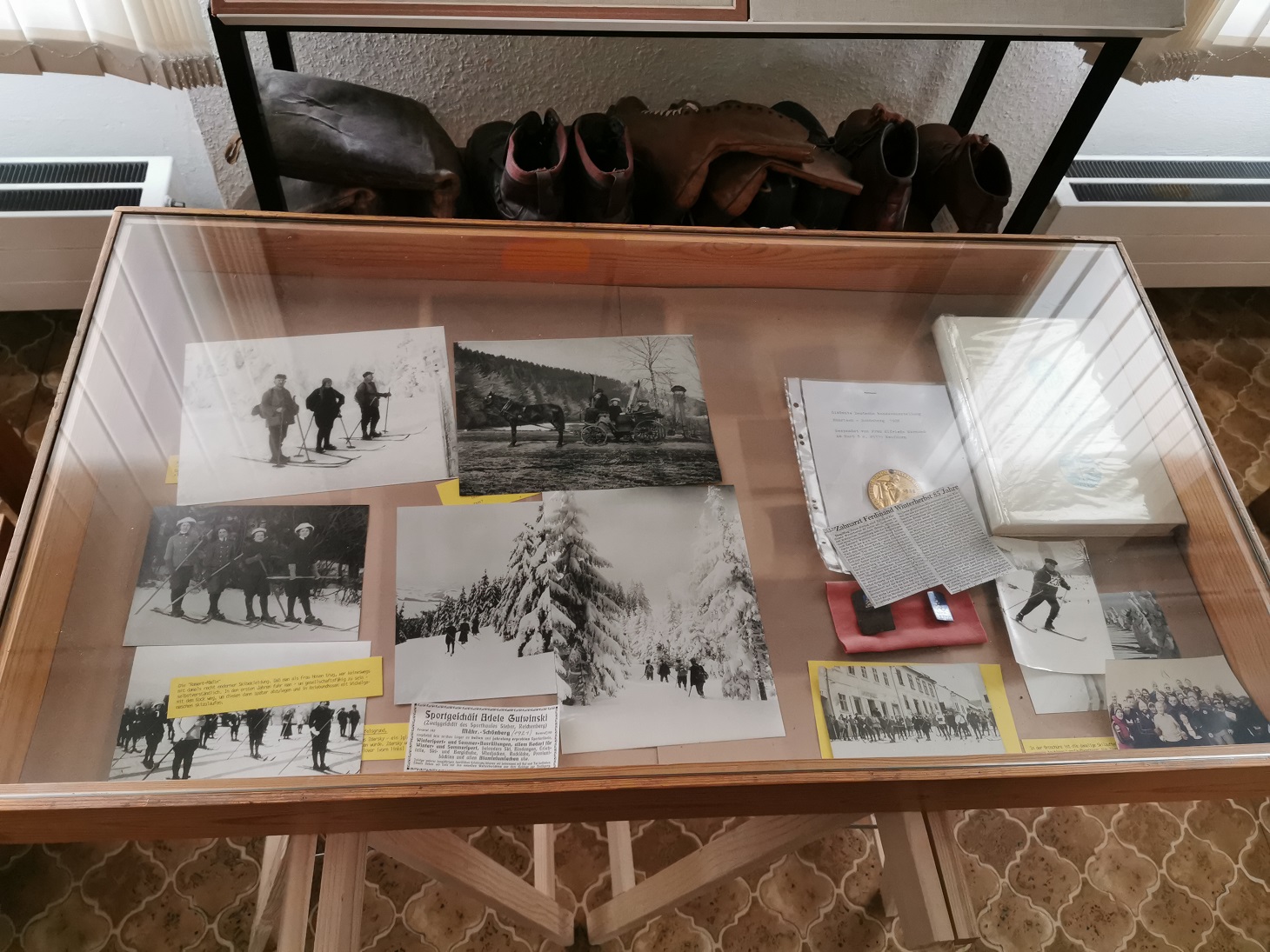 Museum Ski fahren im Altvatergebirge