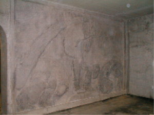 Kapelle im Rohbau